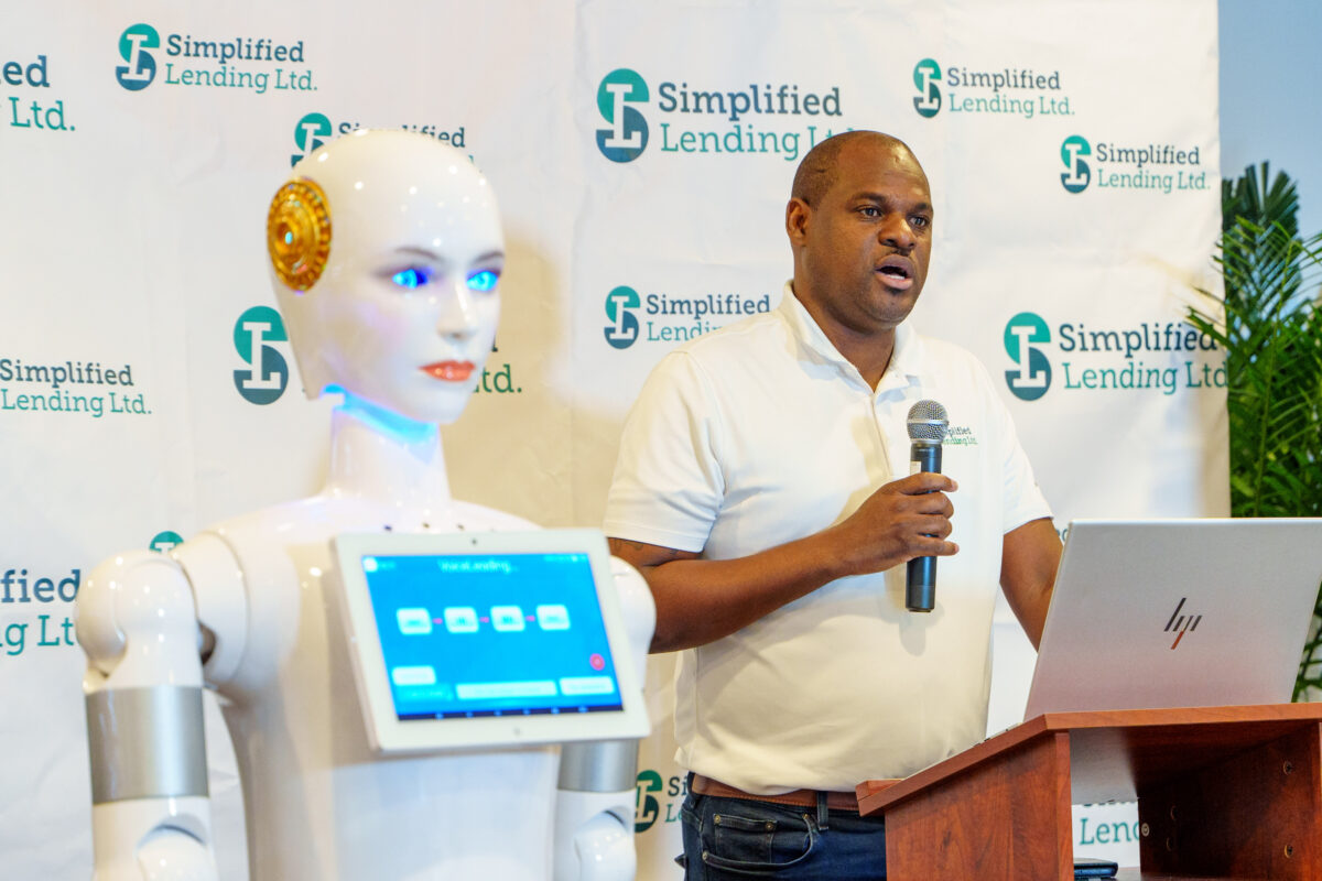 Simplified Lending EV press conference at Crypto Isle