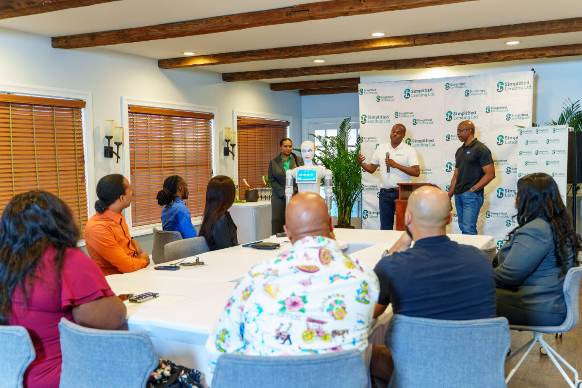 Simplified Lending EV press conference at Crypto Isle