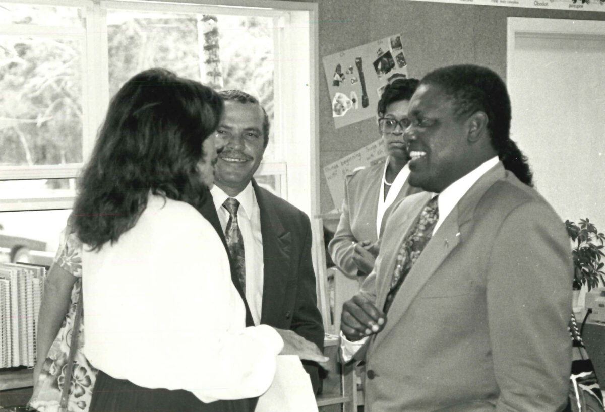 Diane with Hubert Ingraham