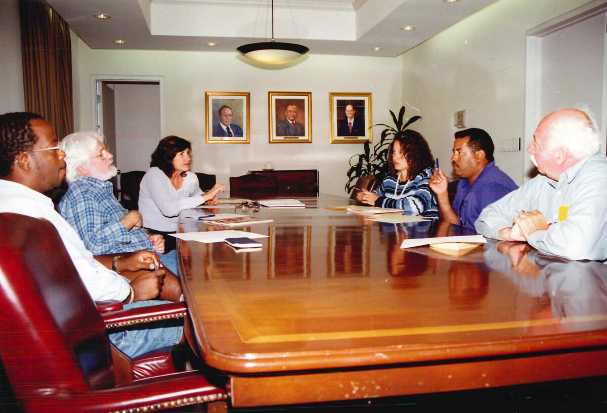 Meeting with artist Chen Pratt